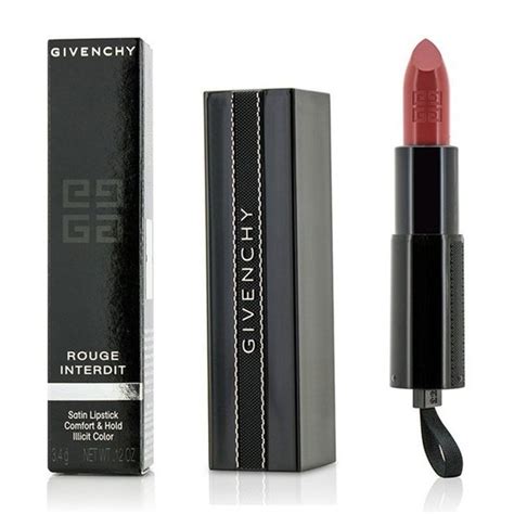 givenchy rouge interdit satin lipstick rose alibi|Givenchy Rose Alibi (09) Rouge Interdit Satin Lipstick  .